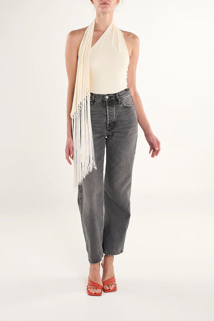 IVORY ZEI TOP