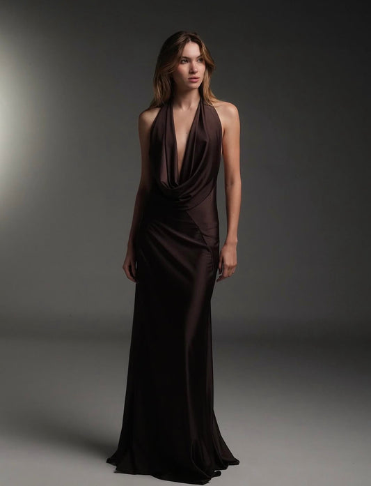 Mocca Victoria Dress